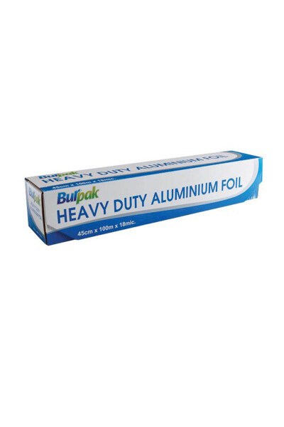 Burpak Heavy Duty Alüminyum 17,5 Mic Folyo 45 cm x 100 m - 1