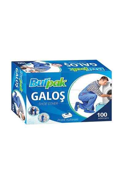 Burpak Ekonomik Galoş 100 Adet - 1