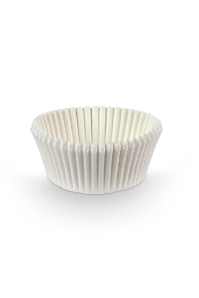 Roll-up Muffin Kek Kapsülü İnce Beyaz 100 Adet - 2