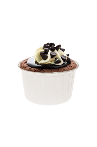 Roll-up Muffin Kek Kapsülü Beyaz Mini 50 Adet - 2