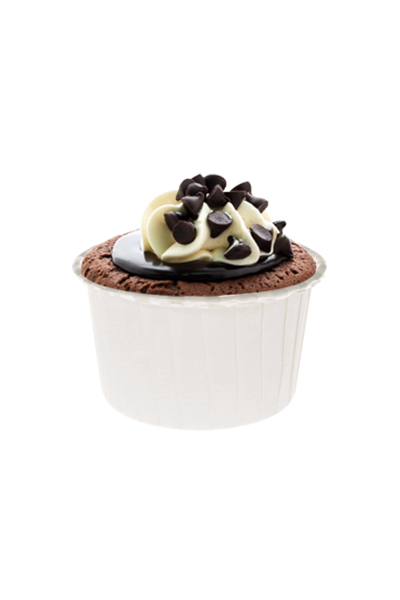 Roll-up Muffin Kek Kapsülü Beyaz Mini 50 Adet - 2