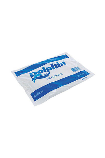 Dolphin Şeffaf Eldiven PE 100 Adet x 100 Paket - Koli - 2