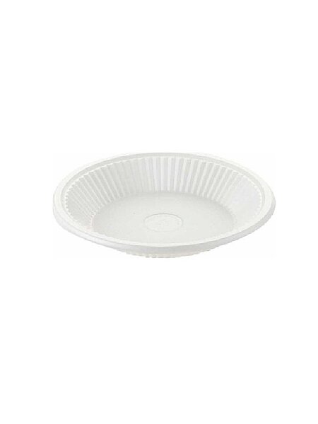 Roll-Up Ekonomik Plastik Tabak Büyük 19 cm 100 Adet - 1