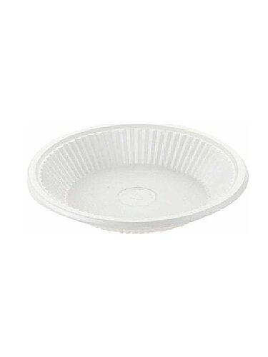 Roll-Up Ekonomik Plastik Tabak Pizza Boy 21 cm 100 Adet - Kullan At Market