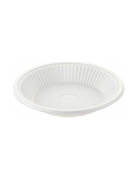 Roll-Up Ekonomik Plastik Tabak Pizza Boy 21 cm 100 Adet - 1