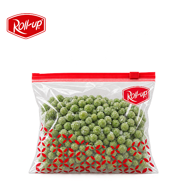 Roll-Up Fermuarlı Buzdolabı Poşeti 1 Litre 10 Adet - 1