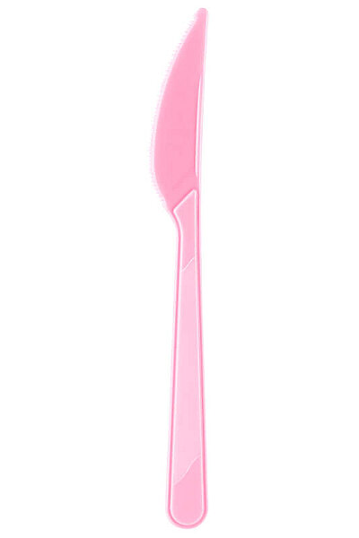 Roll-up Plastik Bıçak Pembe 25 Adet - 1