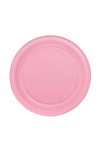 Roll-Up Plastik Tabak Pembe 22 cm 25 Adet - Roll-Up